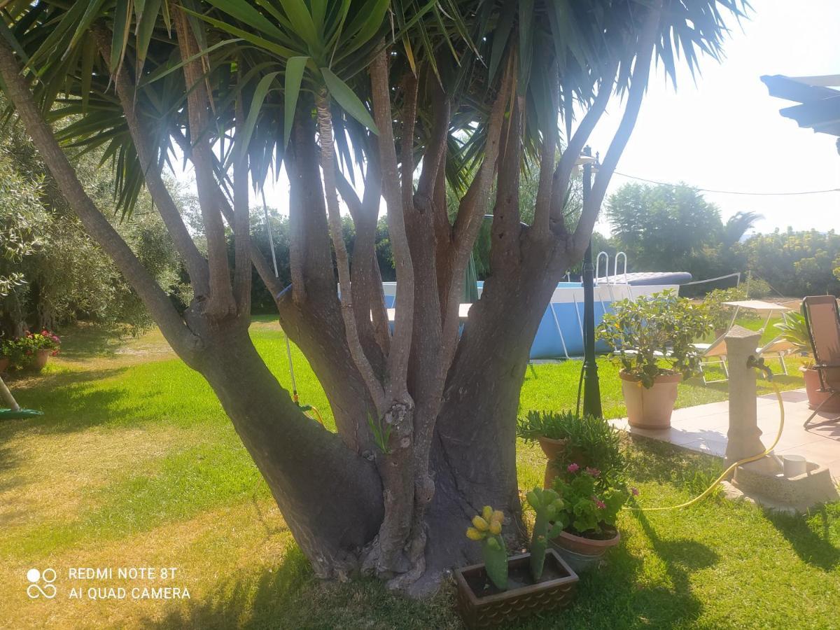La Stanza Delle Muse In Villa Con Piscina Fontane Bianche Exterior foto