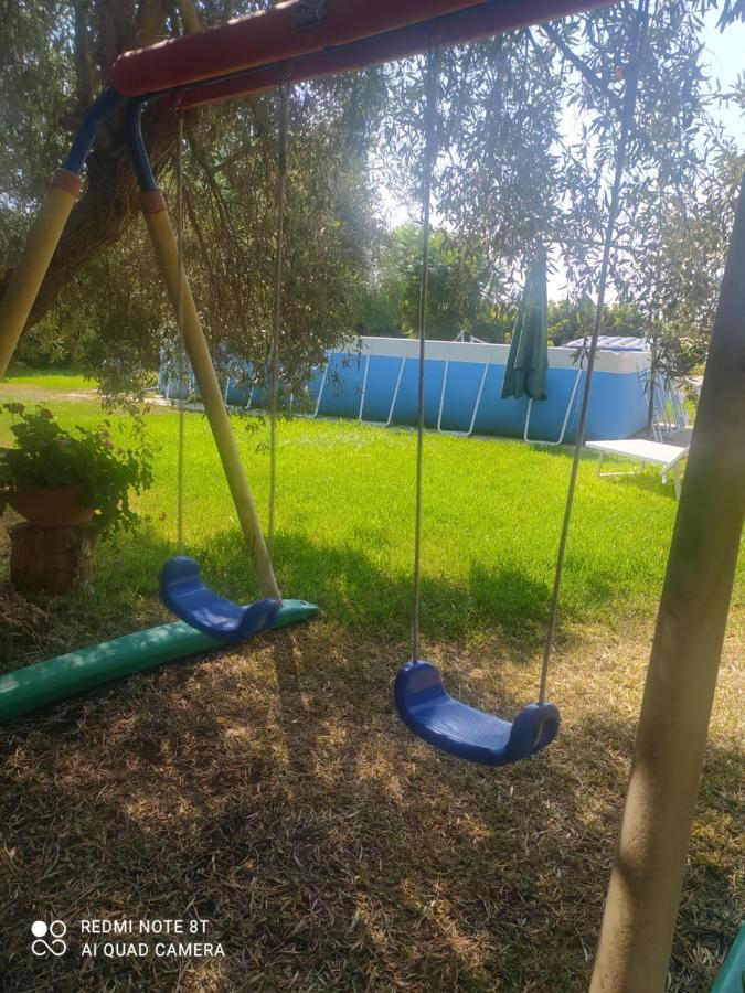 La Stanza Delle Muse In Villa Con Piscina Fontane Bianche Exterior foto